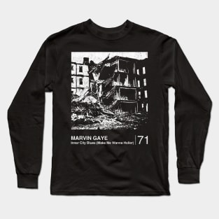 Inner City Blues / Minimalist Graphic Artwork Design Long Sleeve T-Shirt